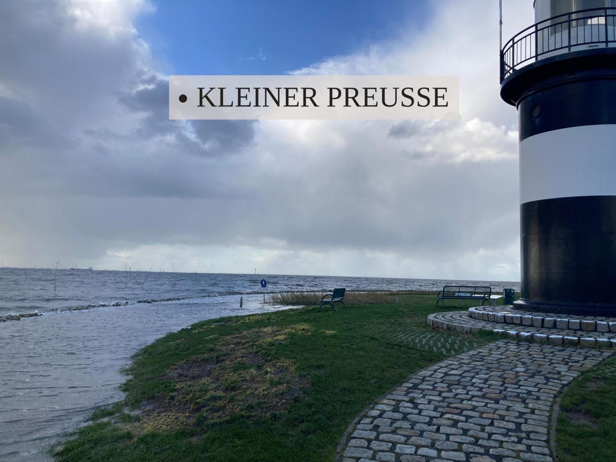 Haus Krabbe, Apartment 10, Naehe Bremerhaven, Fuer 1-2 Personen, 2 Schlafzimmer, Einzelbetten, Zweite Etage, Zentral Gelegen, Bis Zu 2 Hunden Kostenfrei Willkommen 弗雷门 外观 照片