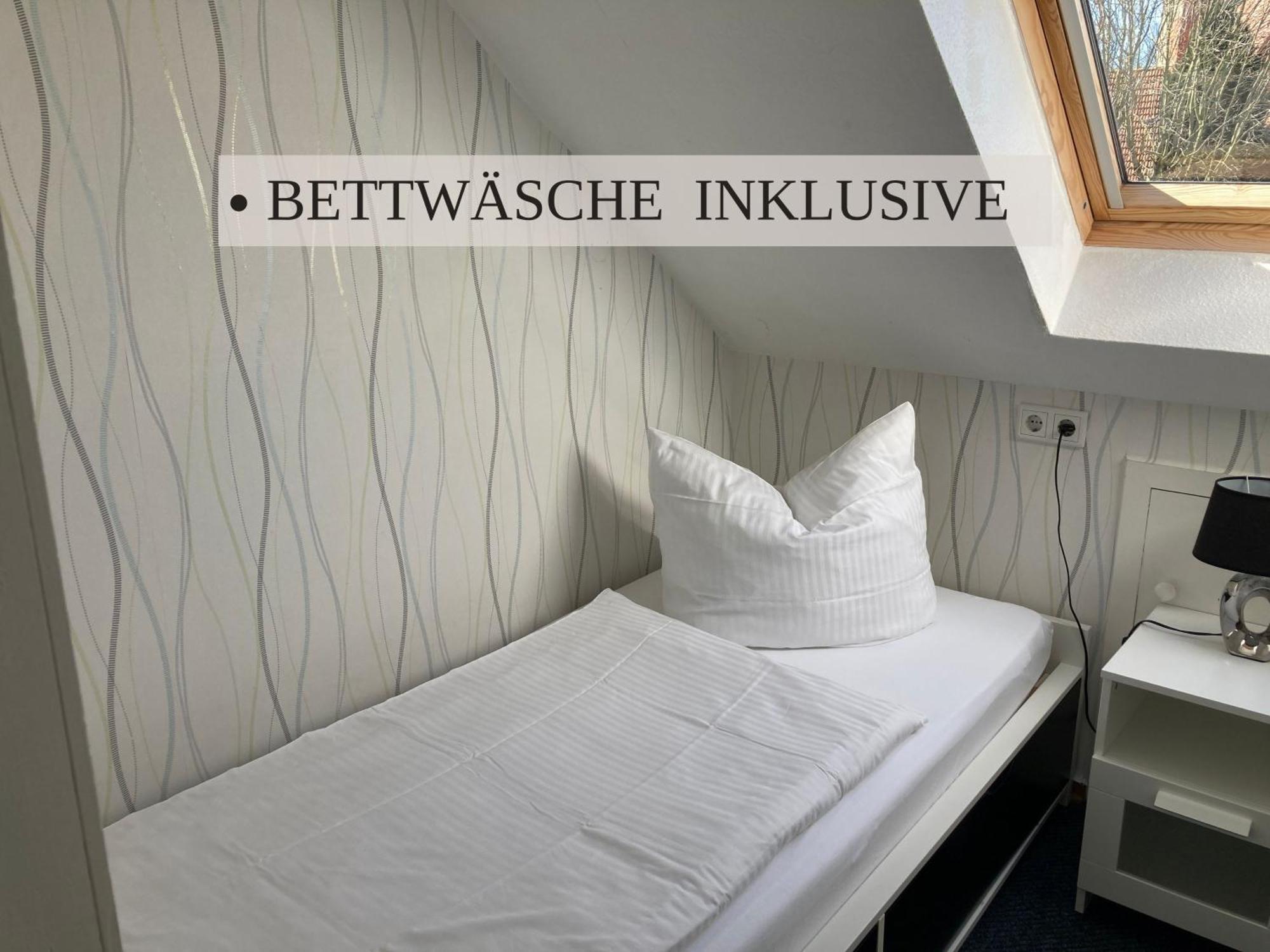 Haus Krabbe, Apartment 10, Naehe Bremerhaven, Fuer 1-2 Personen, 2 Schlafzimmer, Einzelbetten, Zweite Etage, Zentral Gelegen, Bis Zu 2 Hunden Kostenfrei Willkommen 弗雷门 外观 照片